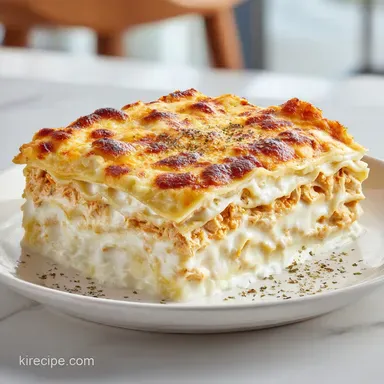 Chicken Alfredo Lasagna Recipe: Creamy