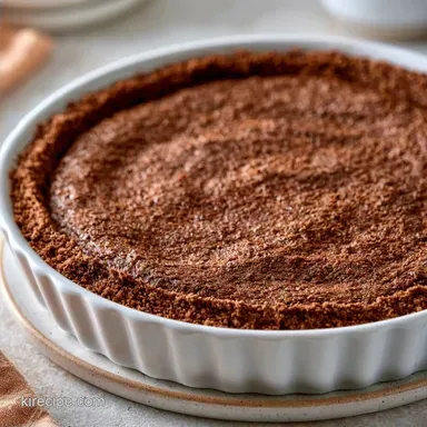 Chocolate Graham Cracker Crust in 20 Min