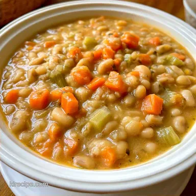 Black Eyed Bean Soup: One-Pot Creamy