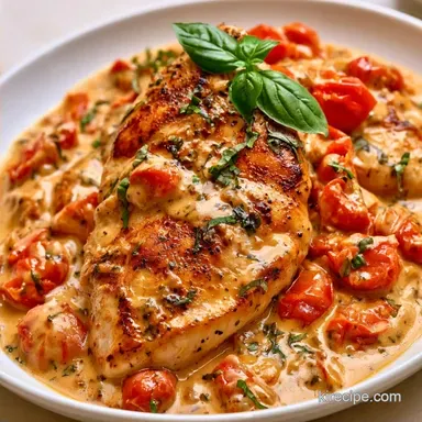 Tomato Basil Chicken for 4 Servings