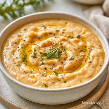 Creamy White Bean Soup in 40 Minutes
