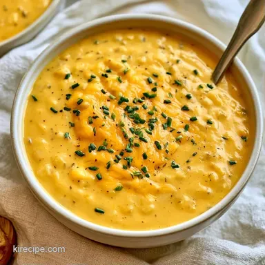 Crockpot Potato Soup for 8 Servings Recipe Card