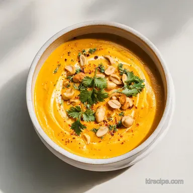 Curry Peanut Soup Recipe with Coconut Milk in 30 Min