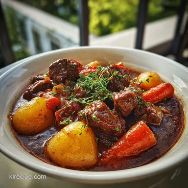 Dinty Moore Beef Stew Recipe: Slow-Cooked Tender Roast Recipe Card
