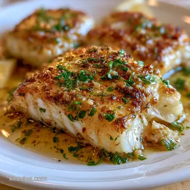 Easy Baked Cod in 20 Minutes Recipe Card