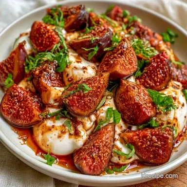 Fig Caprese Salad in 10 Minutes