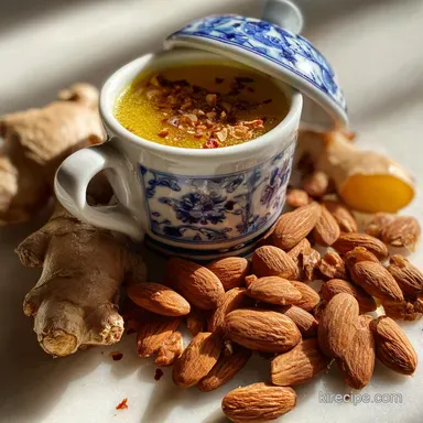 Food Processor Almonds and Ginger Asian Sauce Recipe