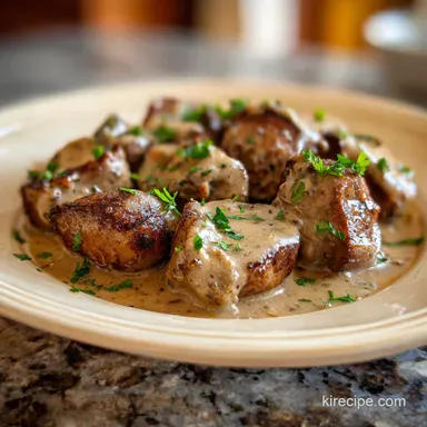 Beef Kidney Recipe French Rognon for 4 Servings