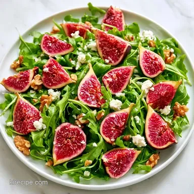 Fresh Fig Salad in 20 Minutes Recipe Card