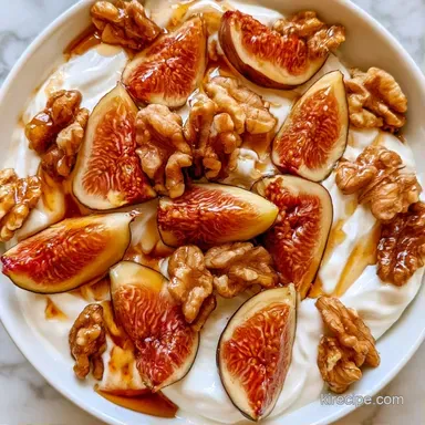 Fig Yogurt Bowl in 5 Minutes Recipe Card