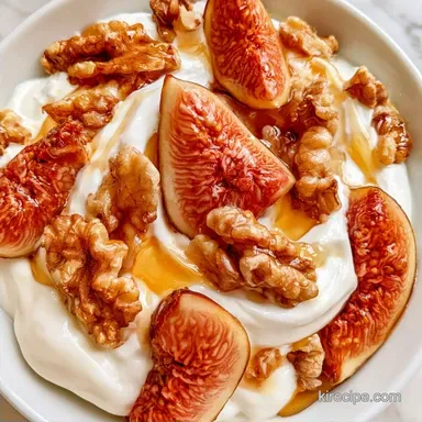Fig Yogurt Bowl in 5 Minutes