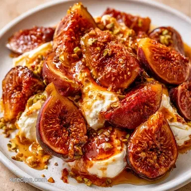 Fresh Figs with Goat Cheese in 12 Minutes Recipe Card