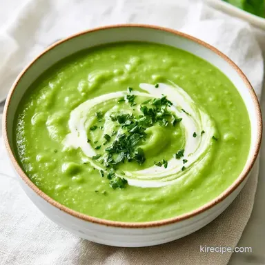 Fresh Pea Soup in 30 Minutes Recipe Card