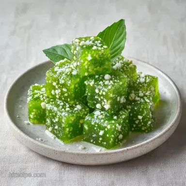 Frozen Basil Cubes: Freezer-Friendly Recipe Card