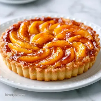 Frozen Peach Pie Recipe with Tapioca