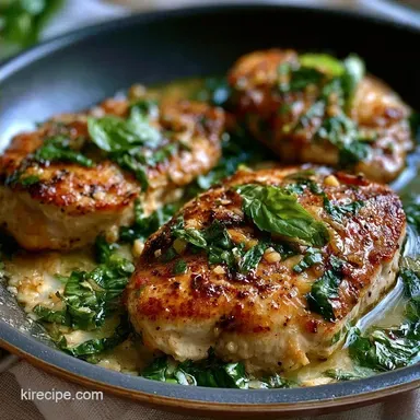 Garlic Basil Chicken in 25 Minutes