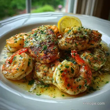 Chicken and Shrimp Recipe with Garlic in 30 Minutes