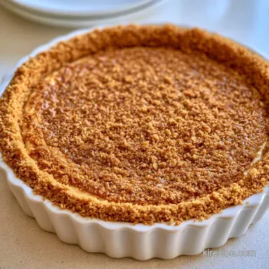 Gluten Free Graham Cracker Crust: Crispy Recipe Card
