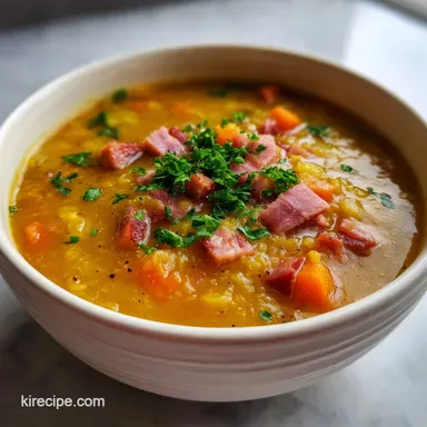 Goya Split Pea Soup Recipe for 6 Servings