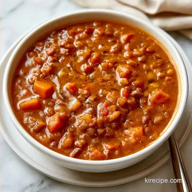 One-Pot Greek Lentil Soup