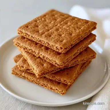 Healthy Homemade Graham Crackers: Baked