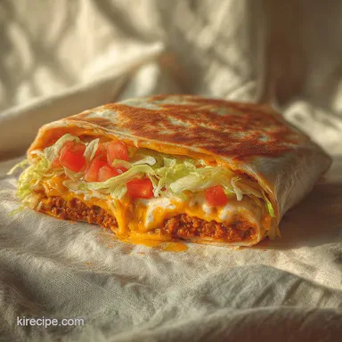 Homemade Crunchwrap Supreme Recipe Ready in 30 Minutes Recipe Card