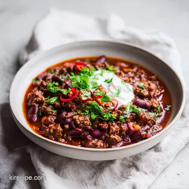 Ina Garten Beef Chili Recipe for 8 Servings