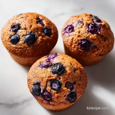 Ina Garten Blueberry Bran Muffins for 12 Recipe Card