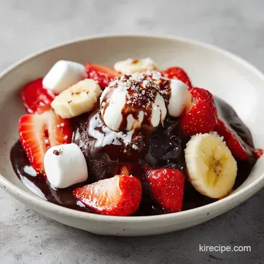 Ina Garten Chocolate Fondue: Velvety
