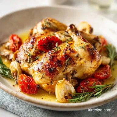 Ina Garten Spatchcock Chicken for 4 Servings
