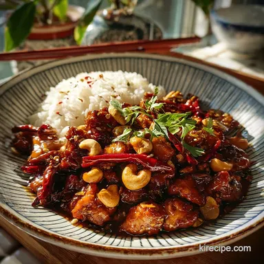 Kung Pao Sauce Recipe in 10 Minutes Recipe Card