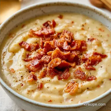 Loaded Potato Soup for 8 Servings
