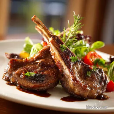 Longhorn Steakhouse Lamb Chops Recipe: Pan-Seared for 4 Servings