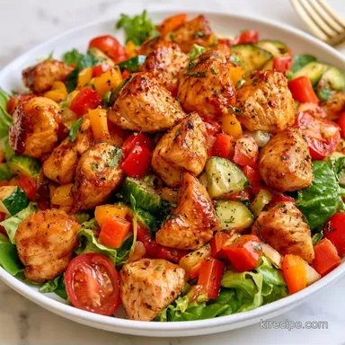 Mexican Garden Chicken Salad in 30 Min
