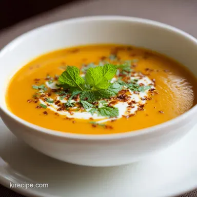 Moroccan Butternut Squash Soup in 30 Minutes