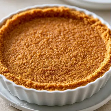 No Bake Graham Cracker Crust: 10 Minutes Recipe Card
