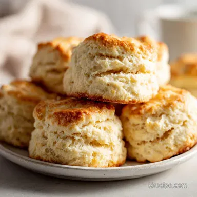 Baking Powder Biscuits in 20 Minutes for 12 Servings Recipe Card