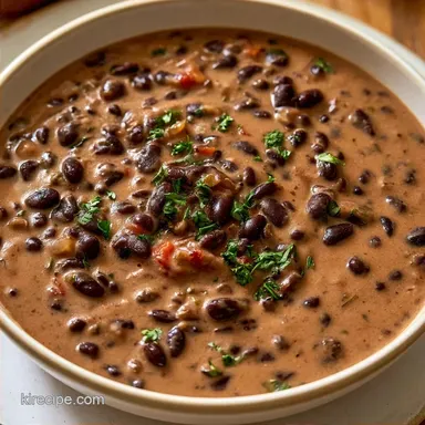 Panera Bread Black Bean Soup in 35 Minutes