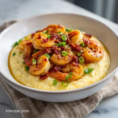 Pappadeaux Shrimp and Grits Recipe: Creamy Southern Style Recipe Card