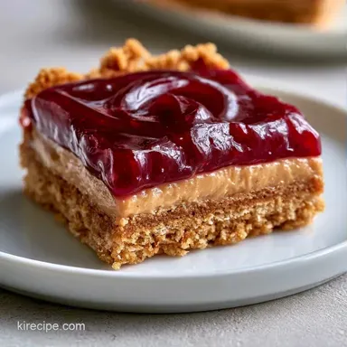 PB&J Graham Cracker Bars in 20 Minutes Recipe Card