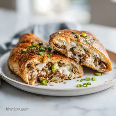 Philly Cheesesteak Meatloaf for 6 Servings Recipe Card