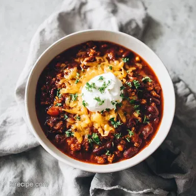 Crockpot Chili Recipe Pioneer Woman: 8-Hour Slow Cooked Beef Recipe Card