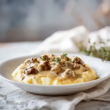 Pioneer Woman Sausage Gravy Recipe: Creamy Gravy in 20 Minutes Recipe Card