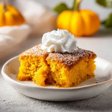 Pumpkin Dump Cake Recipe: Velvety Custard