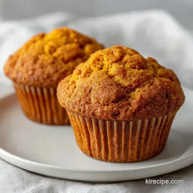 Pumpkin Spice Muffins in 30 Minutes Recipe Card
