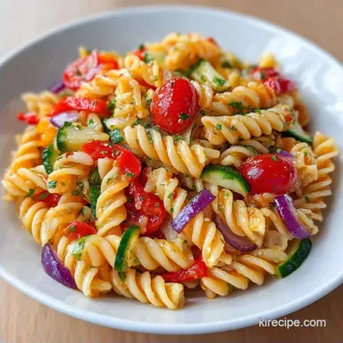 Quick Cold Pasta Salad in 20 Minutes