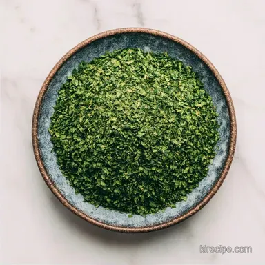 Quick Dried Garden Basil in 8 Minutes
