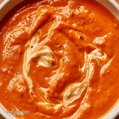 Red Pepper Soup Recipe in 40 Minutes