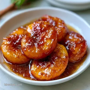Simple Baked Peaches with Brown Sugar