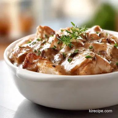 Slow Cooker Chicken and Gravy for 6 Servings | Tender Shredded Meal